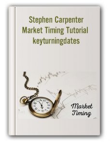 Stephen Carpenter – Market Timing Tutorial keyturningdates