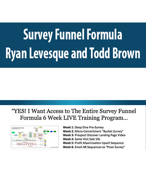 Survey Funnel Formula By Ryan Levesque and Todd Brown