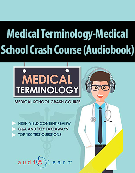 Medical Terminology-Medical School Crash Course (Audiobook) By Lisa Stroth