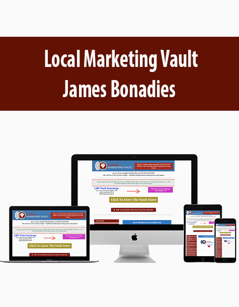 Local Marketing Vault By James Bonadies