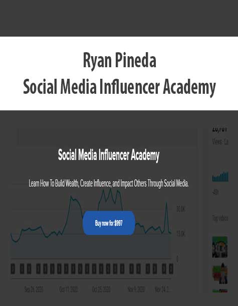 Ryan Pineda – Social Media Influencer Academy