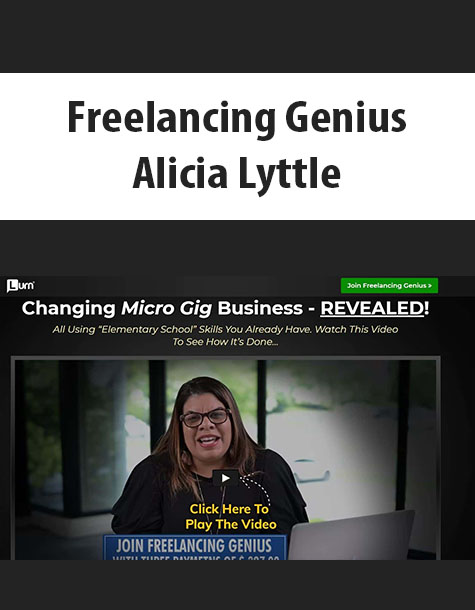 Freelancing Genius By Alicia Lyttle