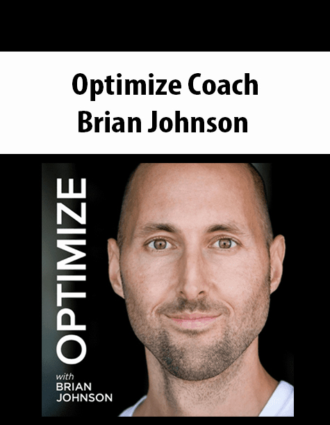 Optimize Coach By Brian Johnson