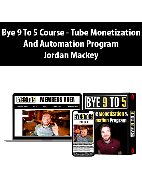 Tube Monetization And Automation Program By Jordan Mackey