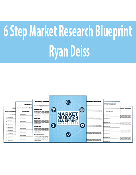 6 Step Market Research Blueprint By Ryan Deiss
