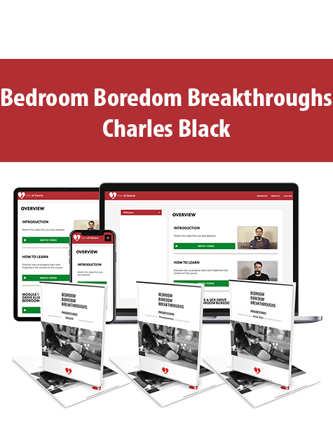 Bedroom Boredom Breakthroughs By Charles Black