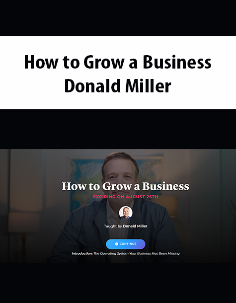 How to Grow a Business By Donald Miller