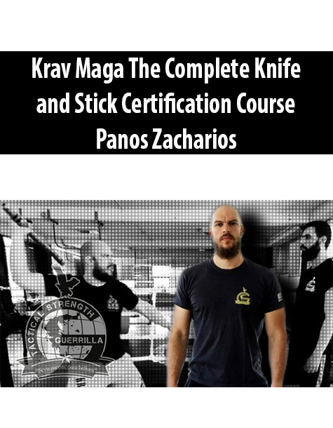 Krav Maga The Complete Knife and Stick Certification Course By Panos Zacharios
