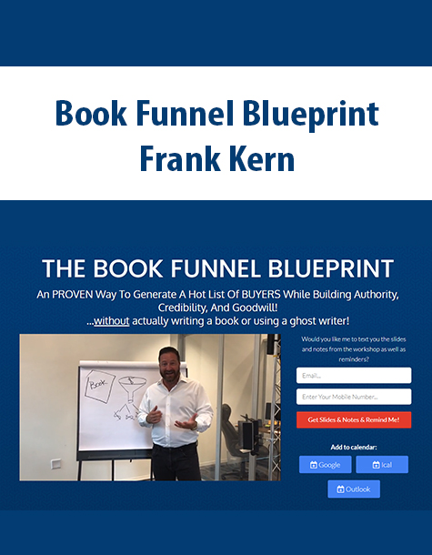 Book Funnel Blueprint By Frank Kern