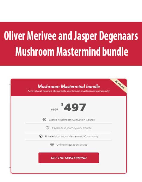 Oliver Merivee and Jasper Degenaars – Mushroom Mastermind bundle
