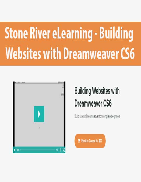 Stone River eLearning – Building Websites with Dreamweaver CS6