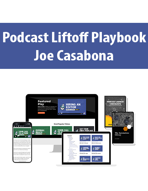 Podcast Liftoff Playbook By Joe Casabona