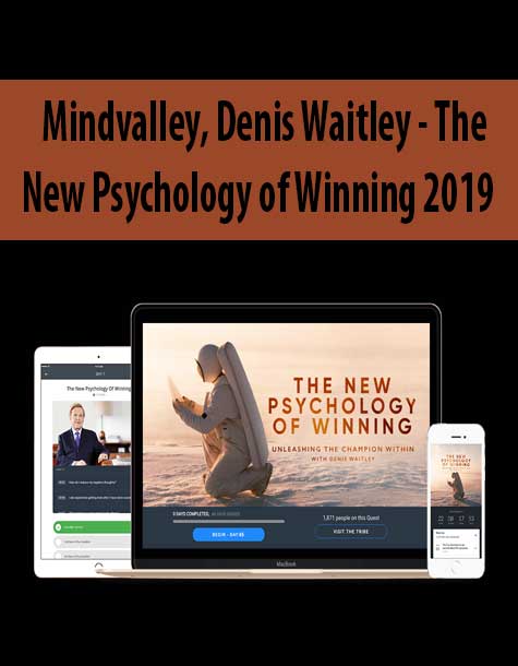 Mindvalley, Denis Waitley – The New Psychology of Winning 2019