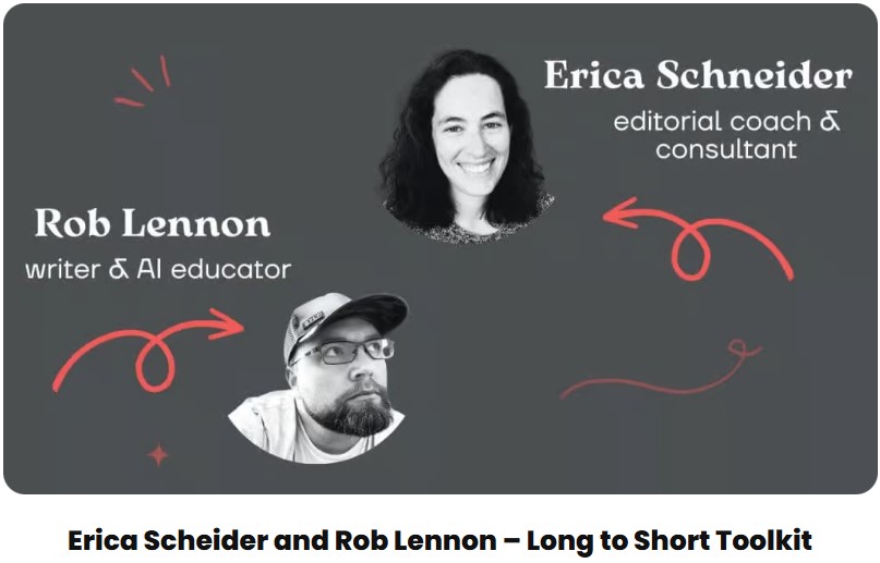 Erica Scheider and Rob Lennon – Long to Short Toolkit